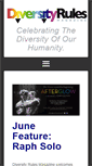 Mobile Screenshot of diversityrulesmagazine.com